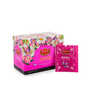 شاي عشبي من البابونج والورد مع الكركم شاي عشبي من البابونج والورد مع الكركم